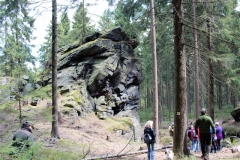 15 am Rehhübelfelsen